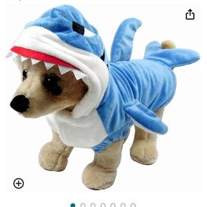 Shark dog costume
